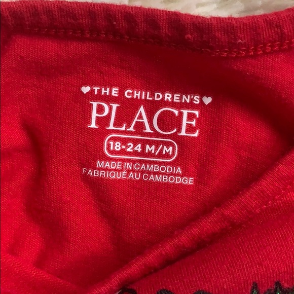 Christmas unicorn peplum shirt - Picture 2 of 3